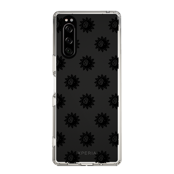 Slim Protection Case［ EVRIS - Sunny Motif - Black ］