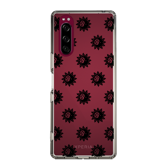 Slim Protection Case［ EVRIS - Sunny Motif - Black ］