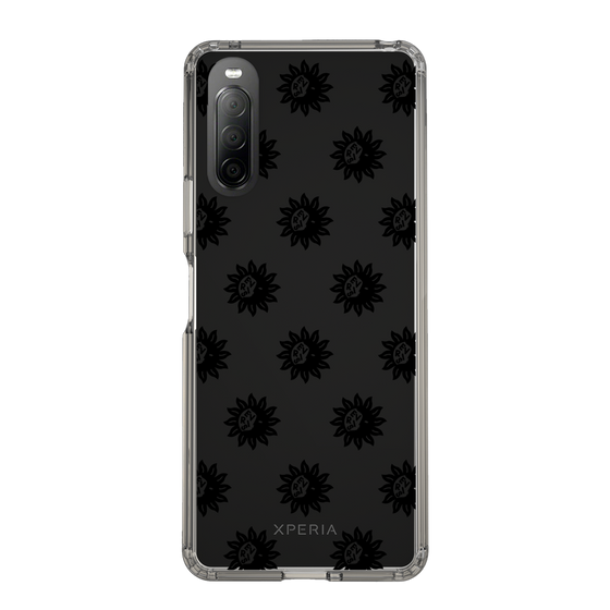 Slim Protection Case［ EVRIS - Sunny Motif - Black ］