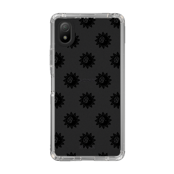 Slim Protection Case［ EVRIS - Sunny Motif - Black ］
