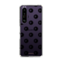 Slim Protection Case［ EVRIS - Sunny Motif - Black ］