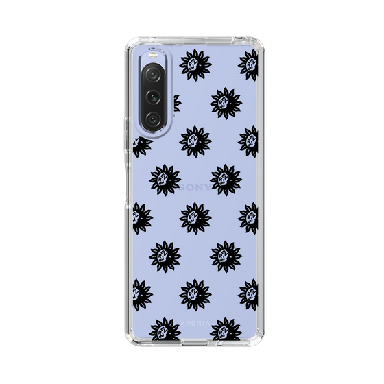 Slim Protection Case［ EVRIS - Sunny Motif - Black ］
