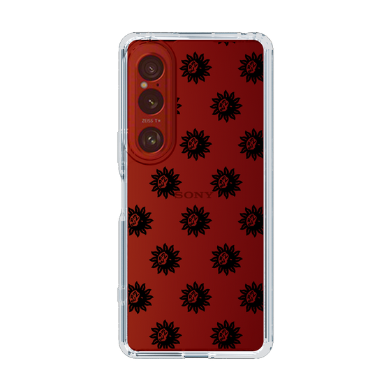 Slim Protection Case［ EVRIS - Sunny Motif - Black ］