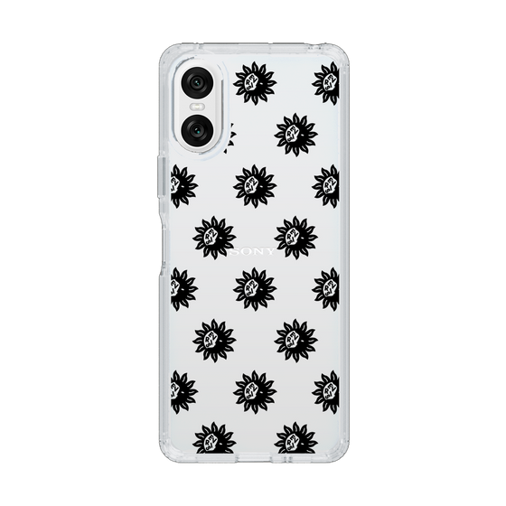 Slim Protection Case［ EVRIS - Sunny Motif - Black ］