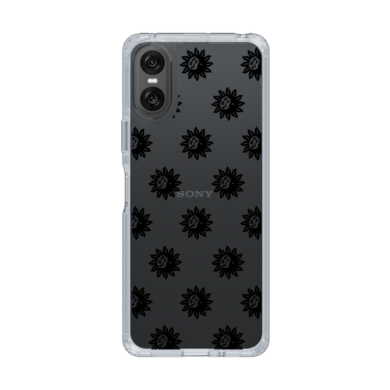 Slim Protection Case［ EVRIS - Sunny Motif - Black ］