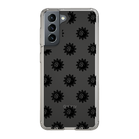 Slim Protection Case［ EVRIS - Sunny Motif - Black ］