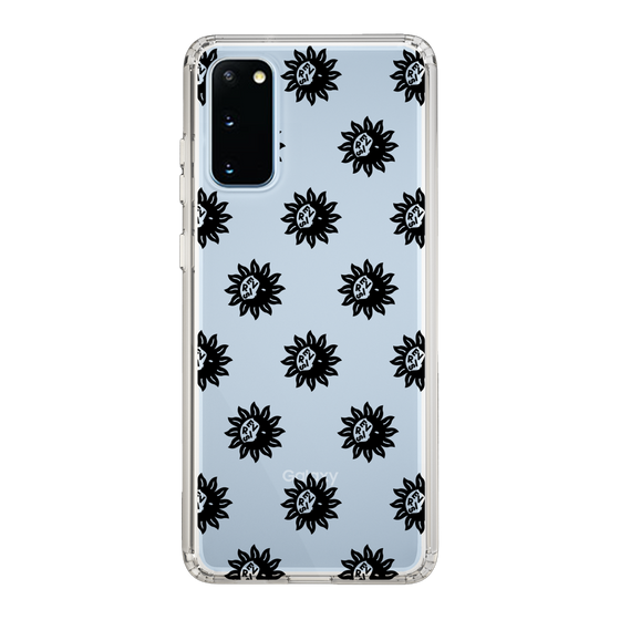 Slim Protection Case［ EVRIS - Sunny Motif - Black ］