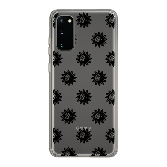 Slim Protection Case［ EVRIS - Sunny Motif - Black ］