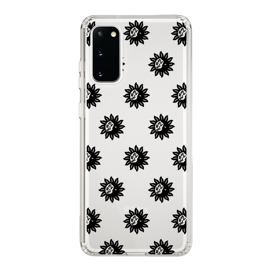 Slim Protection Case［ EVRIS - Sunny Motif - Black ］