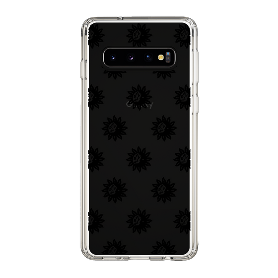 Slim Protection Case［ EVRIS - Sunny Motif - Black ］