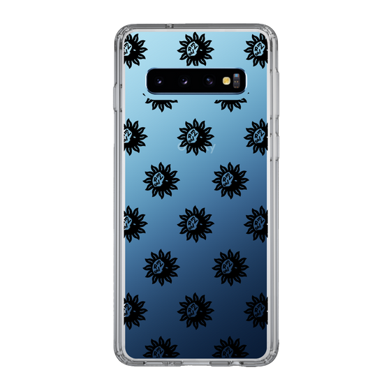 Slim Protection Case［ EVRIS - Sunny Motif - Black ］