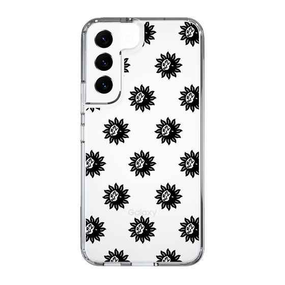 Slim Protection Case［ EVRIS - Sunny Motif - Black ］