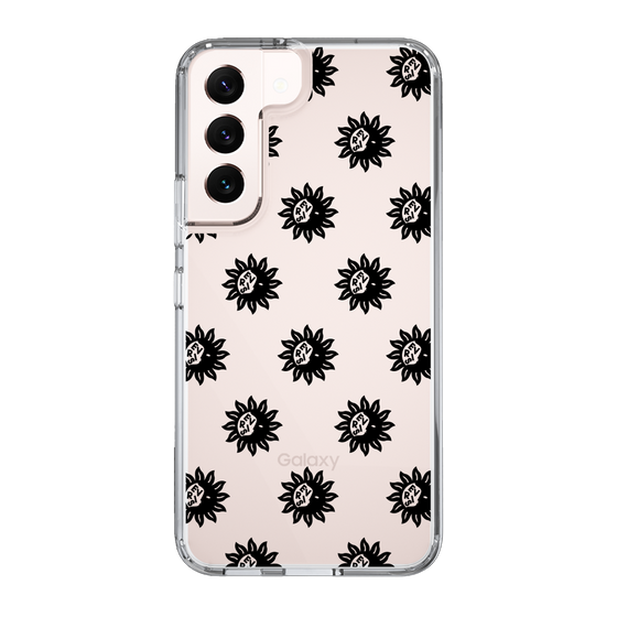 Slim Protection Case［ EVRIS - Sunny Motif - Black ］
