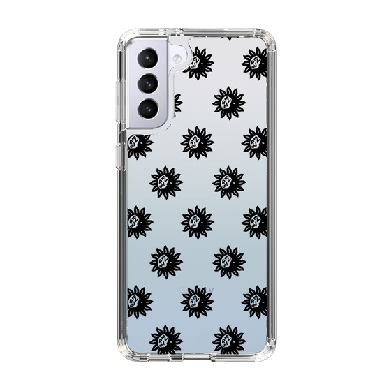 Slim Protection Case［ EVRIS - Sunny Motif - Black ］
