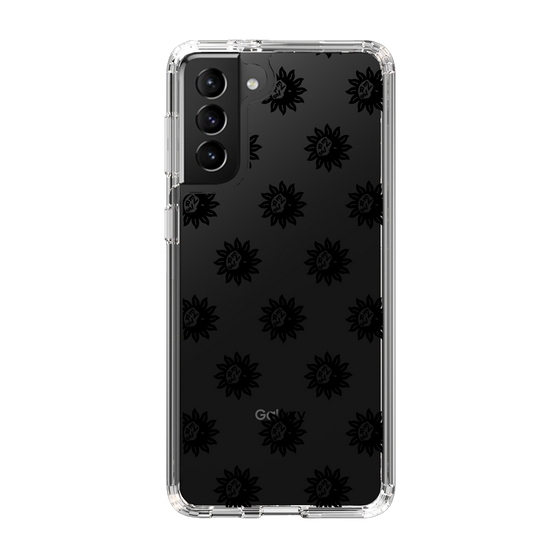 Slim Protection Case［ EVRIS - Sunny Motif - Black ］