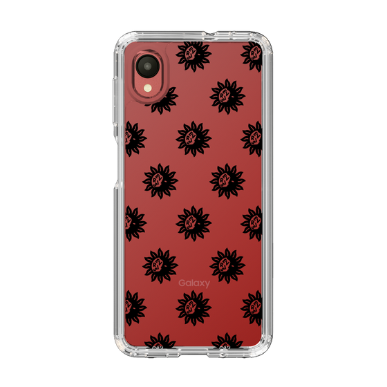 Slim Protection Case［ EVRIS - Sunny Motif - Black ］