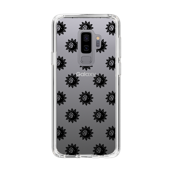 Slim Protection Case［ EVRIS - Sunny Motif - Black ］