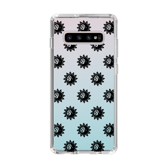 Slim Protection Case［ EVRIS - Sunny Motif - Black ］