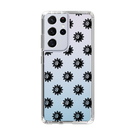 Slim Protection Case［ EVRIS - Sunny Motif - Black ］