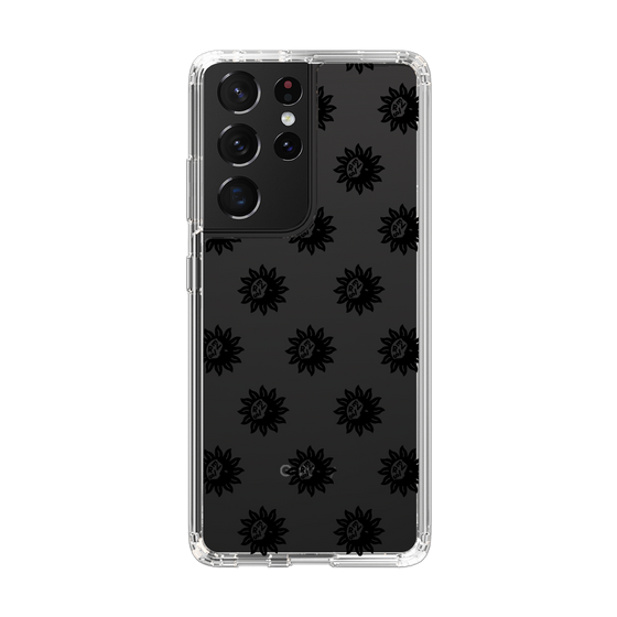 Slim Protection Case［ EVRIS - Sunny Motif - Black ］