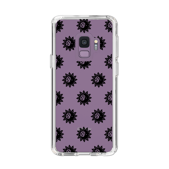 Slim Protection Case［ EVRIS - Sunny Motif - Black ］