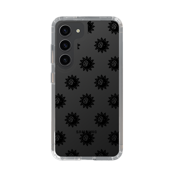 Slim Protection Case［ EVRIS - Sunny Motif - Black ］
