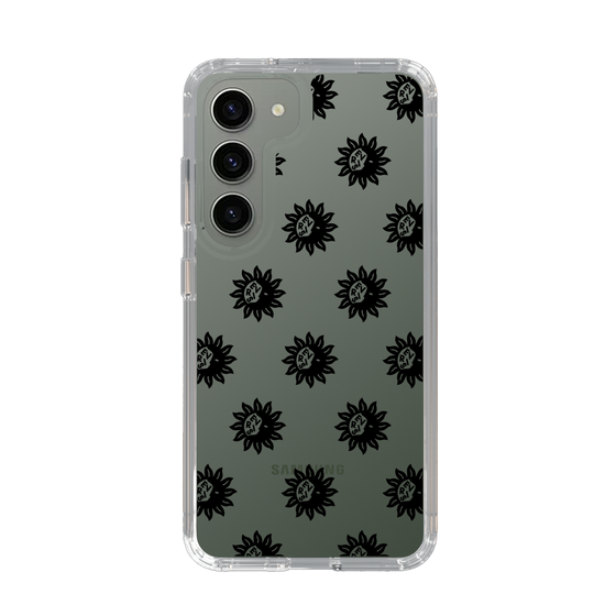Slim Protection Case［ EVRIS - Sunny Motif - Black ］