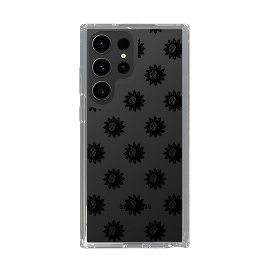 Slim Protection Case［ EVRIS - Sunny Motif - Black ］
