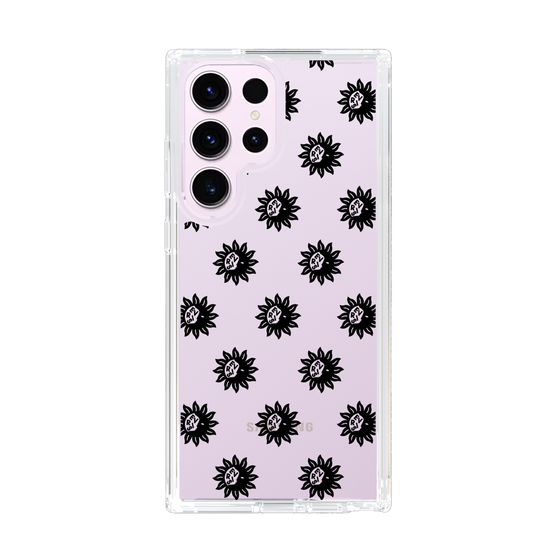 Slim Protection Case［ EVRIS - Sunny Motif - Black ］
