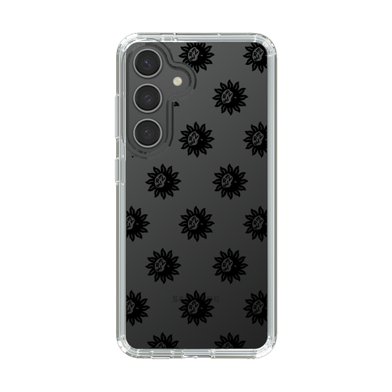 Slim Protection Case［ EVRIS - Sunny Motif - Black ］