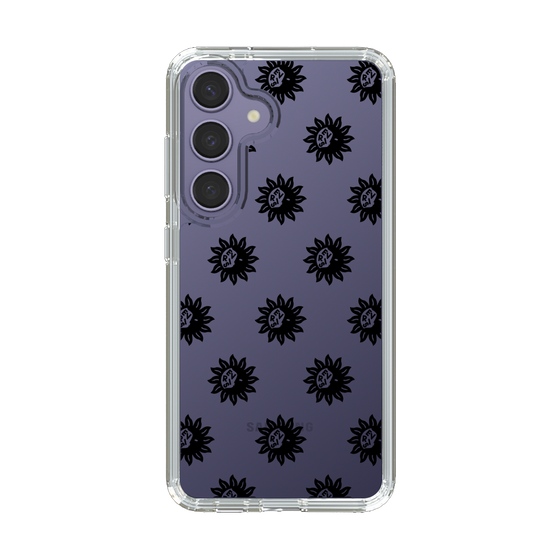 Slim Protection Case［ EVRIS - Sunny Motif - Black ］