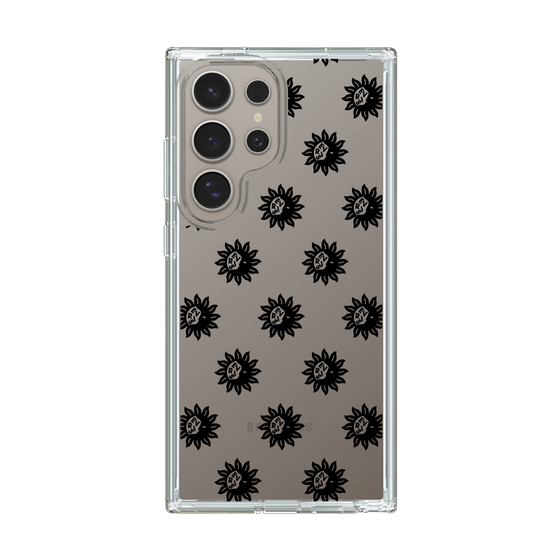 Slim Protection Case［ EVRIS - Sunny Motif - Black ］
