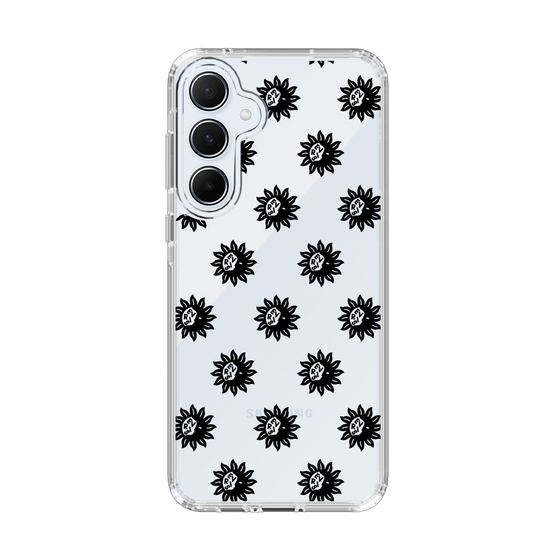 Slim Protection Case［ EVRIS - Sunny Motif - Black ］