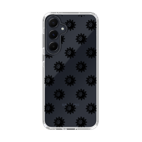 Slim Protection Case［ EVRIS - Sunny Motif - Black ］