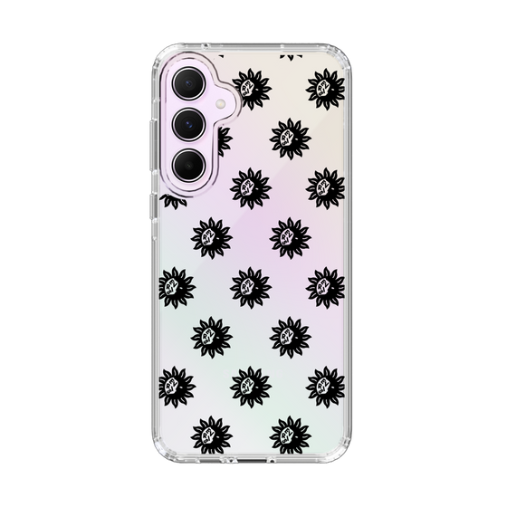 Slim Protection Case［ EVRIS - Sunny Motif - Black ］