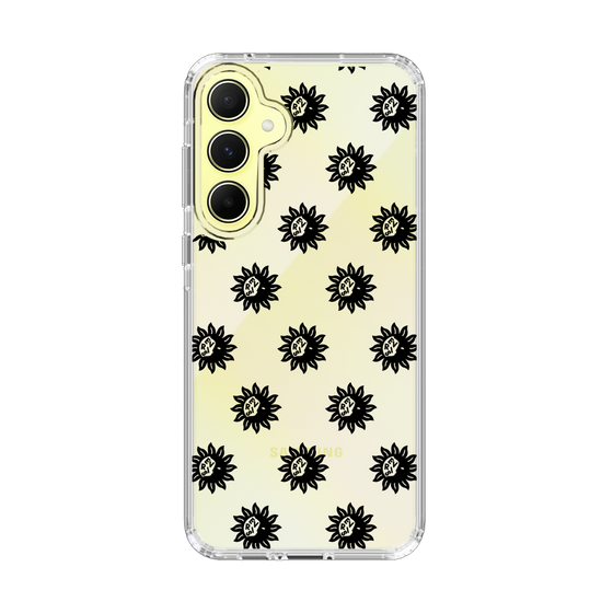 Slim Protection Case［ EVRIS - Sunny Motif - Black ］