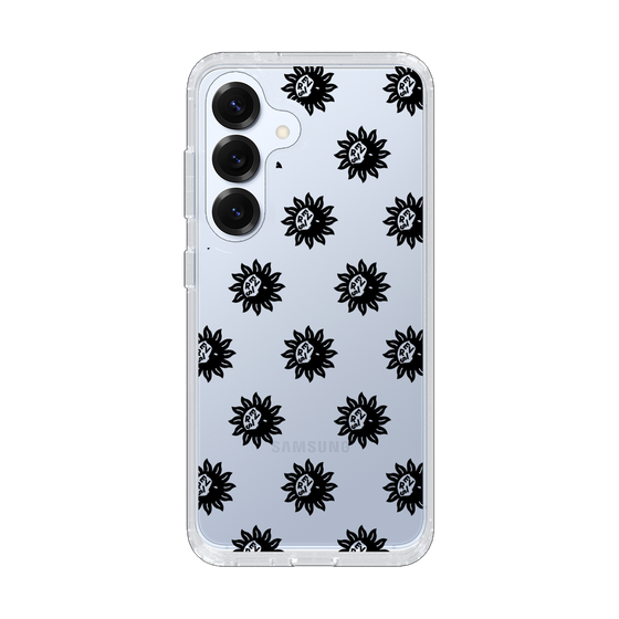 Slim Protection Case［ EVRIS - Sunny Motif - Black ］