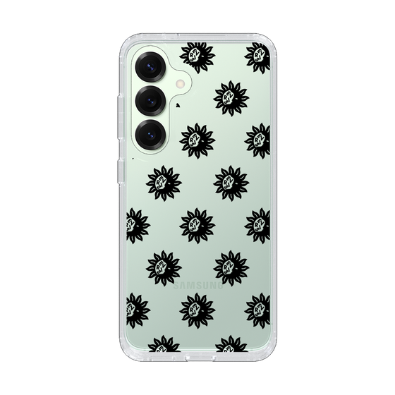 Slim Protection Case［ EVRIS - Sunny Motif - Black ］