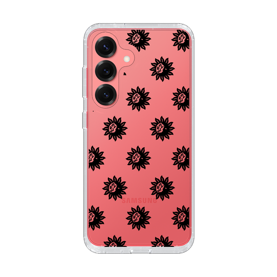 Slim Protection Case［ EVRIS - Sunny Motif - Black ］