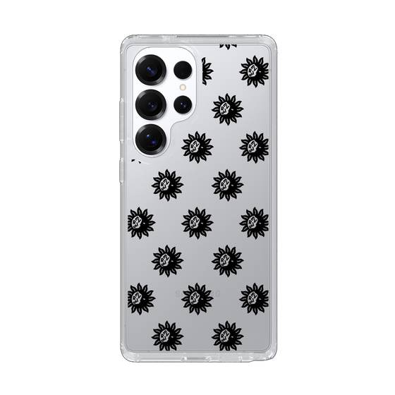 Slim Protection Case［ EVRIS - Sunny Motif - Black ］