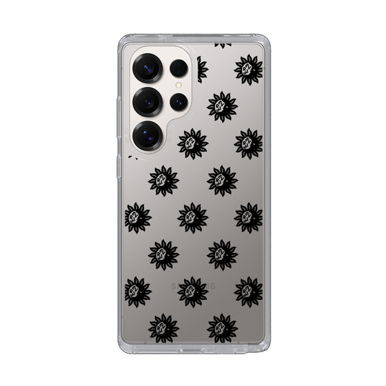 Slim Protection Case［ EVRIS - Sunny Motif - Black ］