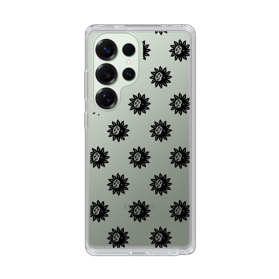 Slim Protection Case［ EVRIS - Sunny Motif - Black ］