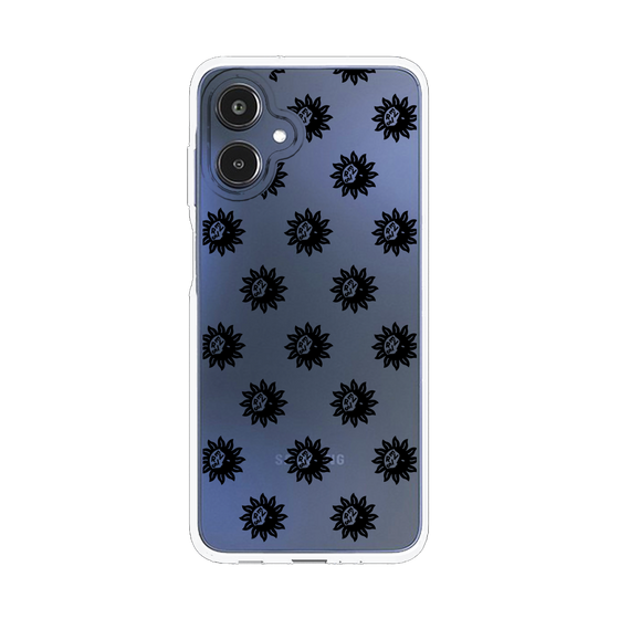 Slim Protection Case［ EVRIS - Sunny Motif - Black ］