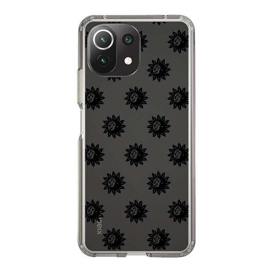 Slim Protection Case［ EVRIS - Sunny Motif - Black ］