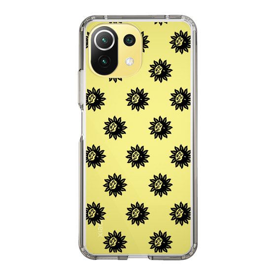 Slim Protection Case［ EVRIS - Sunny Motif - Black ］