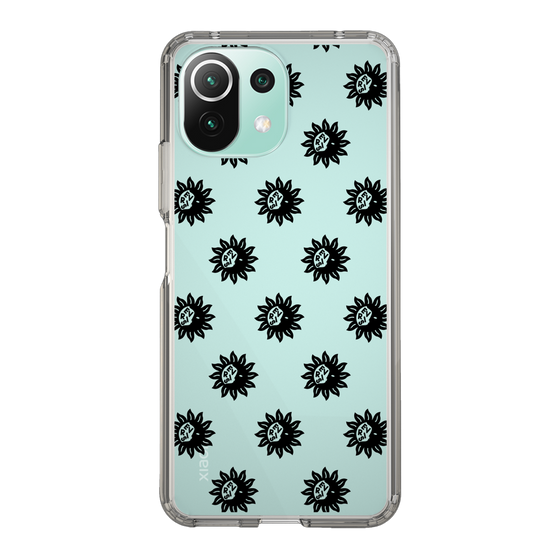 Slim Protection Case［ EVRIS - Sunny Motif - Black ］