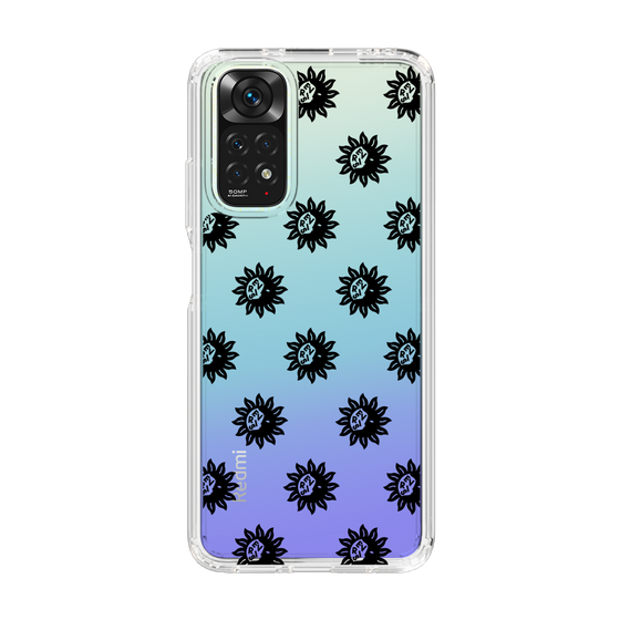 Slim Protection Case［ EVRIS - Sunny Motif - Black ］