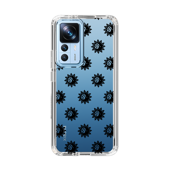 Slim Protection Case［ EVRIS - Sunny Motif - Black ］