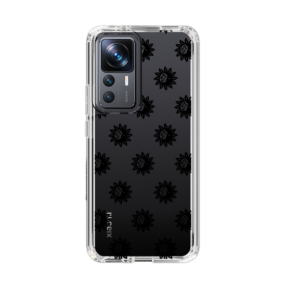Slim Protection Case［ EVRIS - Sunny Motif - Black ］