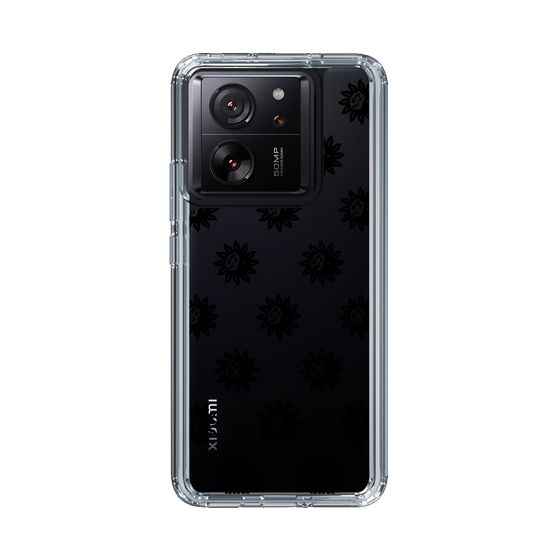 Slim Protection Case［ EVRIS - Sunny Motif - Black ］